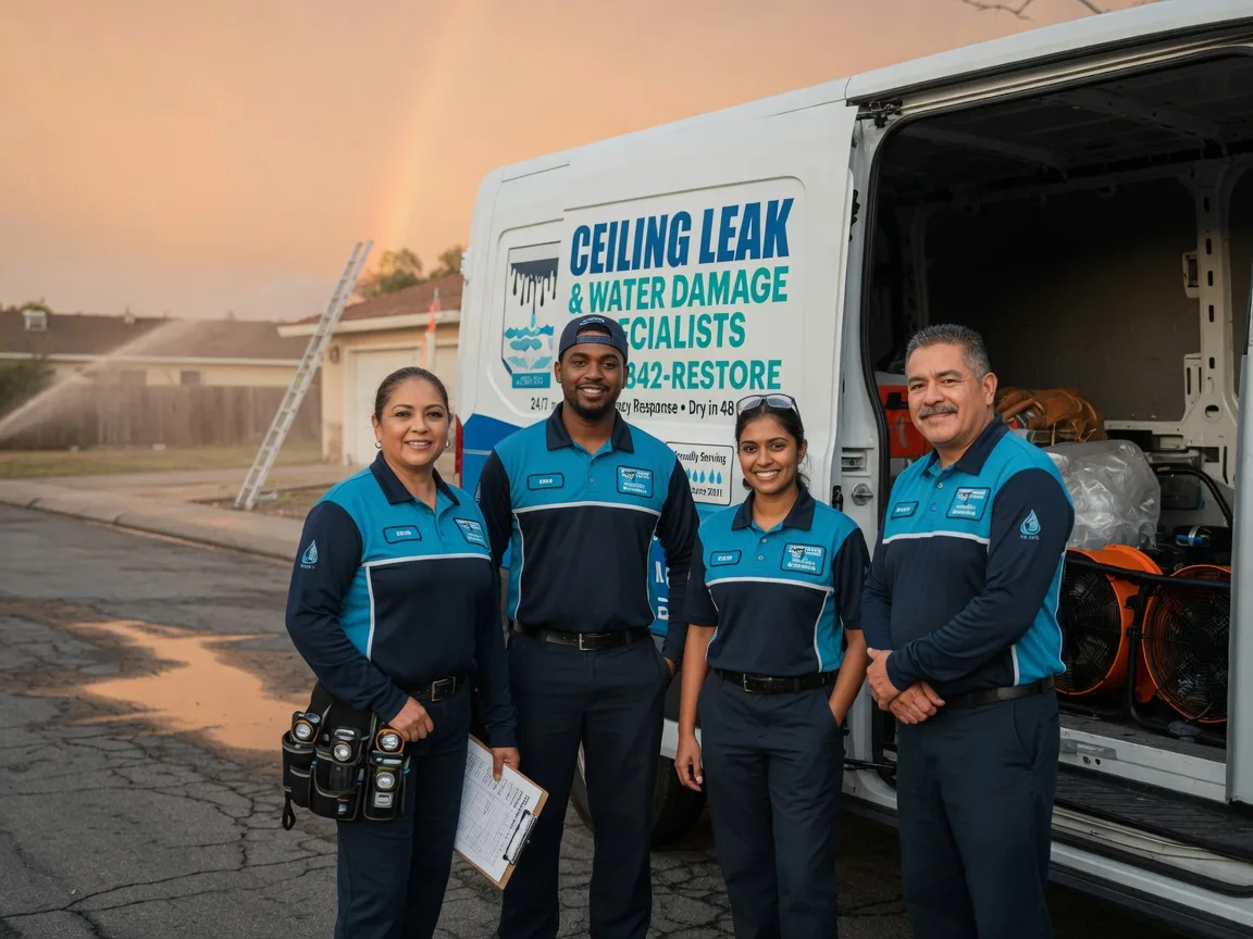 Ceiling Leak Cleanup company in Lincoln University, PA